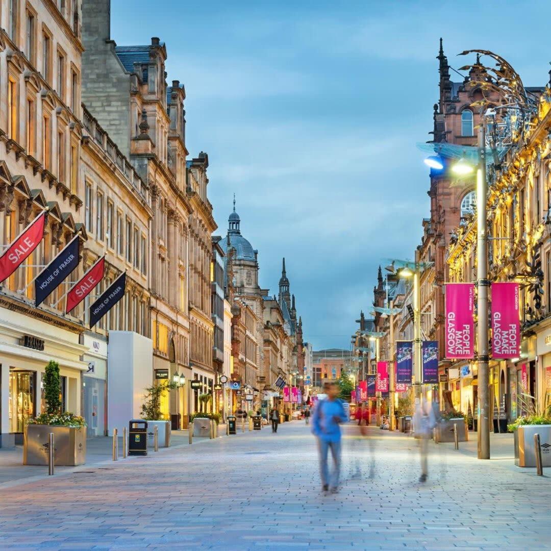 Glasgow Green Getaway With Free Parking Eksteriør billede